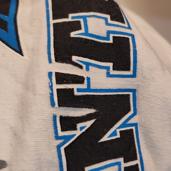 Vintage Carolina Panthers Looney tunes 1993 sweatshirt size medium - Picture 2 of 14